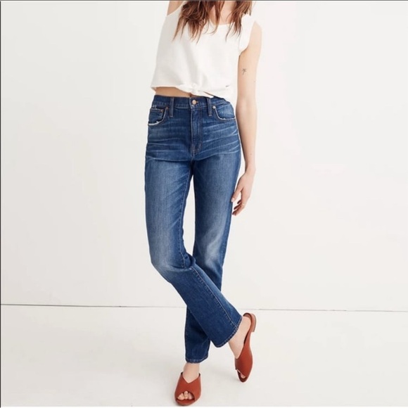 Madewell Denim - Madewell High-Rise Slim Boyjean Size 28